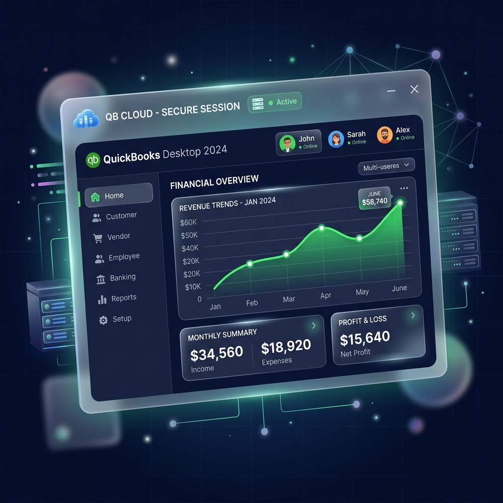 QuickBooks Desktop Cloud Hosting Environment Preview